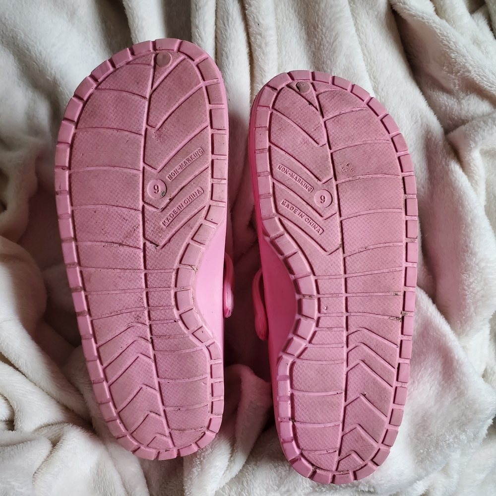 Pink Slip-On Clogs (Size 9) - Picture 7 of 7
